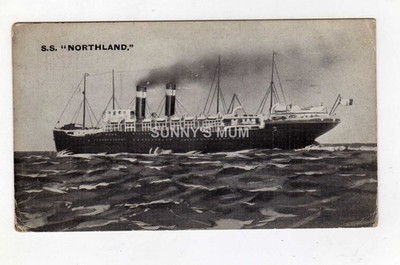 VERSAND, WHITE STAR LINE, S.S. NORTHLAND