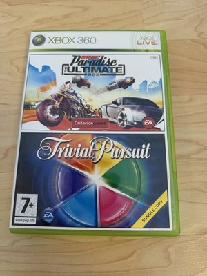 Burnout Paradise Ultimate +  Trivial Pursuit Xbox360
