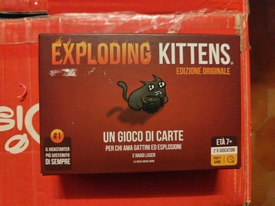 Exploding Kittens Kartenspiel Neuwertig - Original Edition 