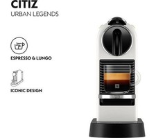 NESPRESSO by De'Longhi Citiz EN167.W Coffee Machine - White - BOX DAMAGE