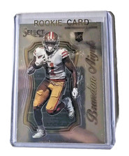 2020 Panini Select - Select Certified Rookies #SCR-10 Brandon Aiyuk (RC)