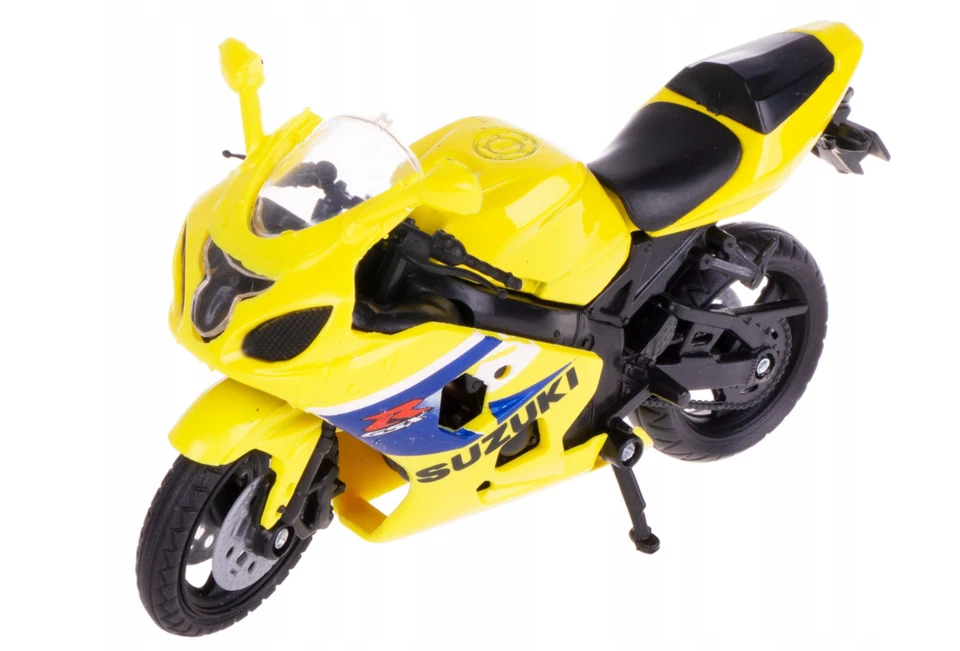 Suzuki GSX-R600 Japanese Sports Bike Motorcycle Model Toy Diecast 1:18 NewRay - Image 2 of 4