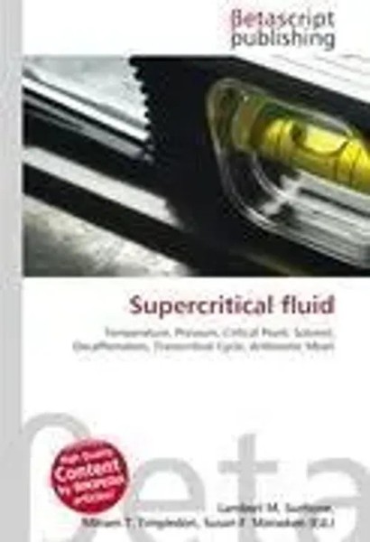 Lambert M. Surhone (U. A.) | Supercritical Fluid | Taschenbuch | Englisch (2026)-image