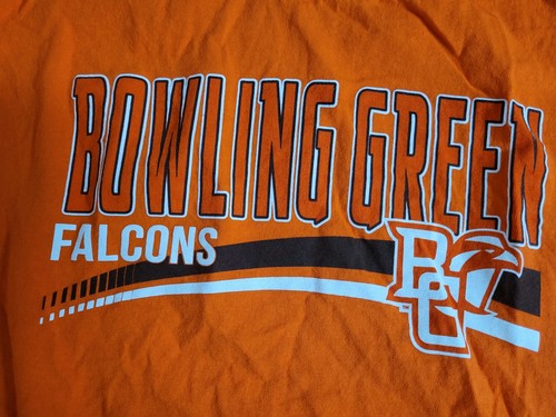 Bowling Green Falcons Gildan Men's T-Shirt Orange Size Large - Picture 4 of 7