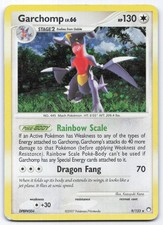 Garchomp 9/123 Mysterious Treasures Holo Rare Pokemon Card LP/MP