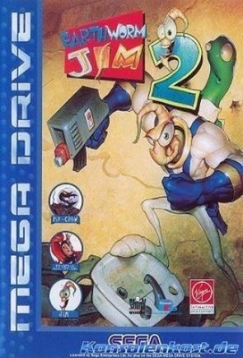 SEGA Mega Drive Spiel - Earthworm Jim 2 mit OVP