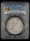 1878 7TF Reverse of 1878 VAM 166 Tripled Ear Hitlist PCGS XF40