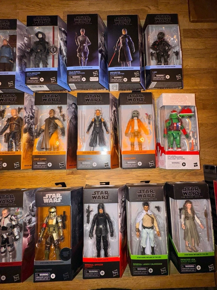 Star Wars Black Series Figuren - 31 Stück - Bild 4 von 4