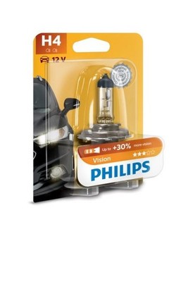 For Philips PHI 12342PRBW Light bulb H4 Vision Moto (1 pcs) 12V 60/55W Light bu