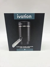 Ivation Wine Aerator & Dispenser Spout, Electric Wine Aerator Pourer & Stopper