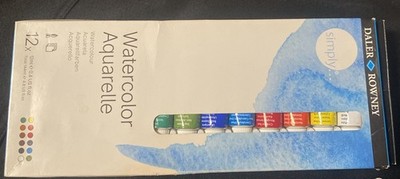 Daler Rowney 12 Pc Watercolor Set