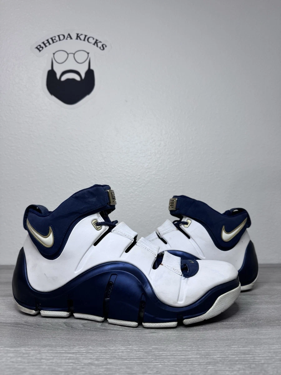 Nike Zoom LeBron 5 White Midnight Navy for Sale | Authenticity