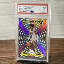JALEN WILLIAMS RC 2022 Chronicles Draft Picks Gamma Rays Pink PSA 9 🔥 Pop 2