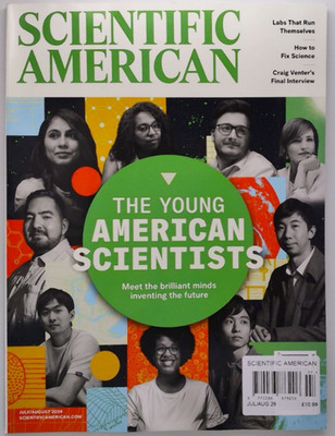 Scientific American magazine July 2026 The Young American Scientists