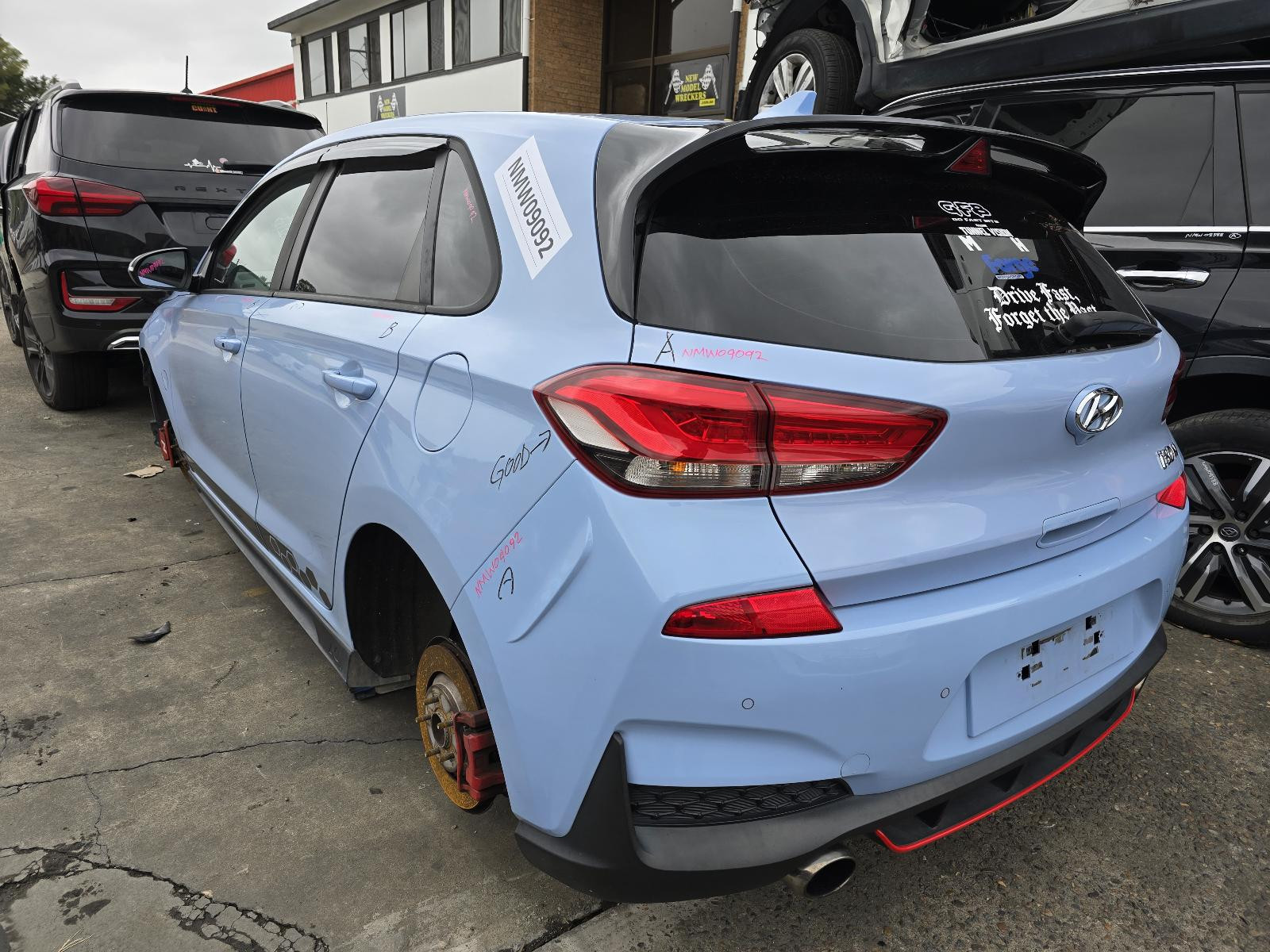 2018 Hyundai I30 CALIPER RIGHT FRONT PD HATCH/FASTBACK RED N 03/2017-02/2021 765075 image 6