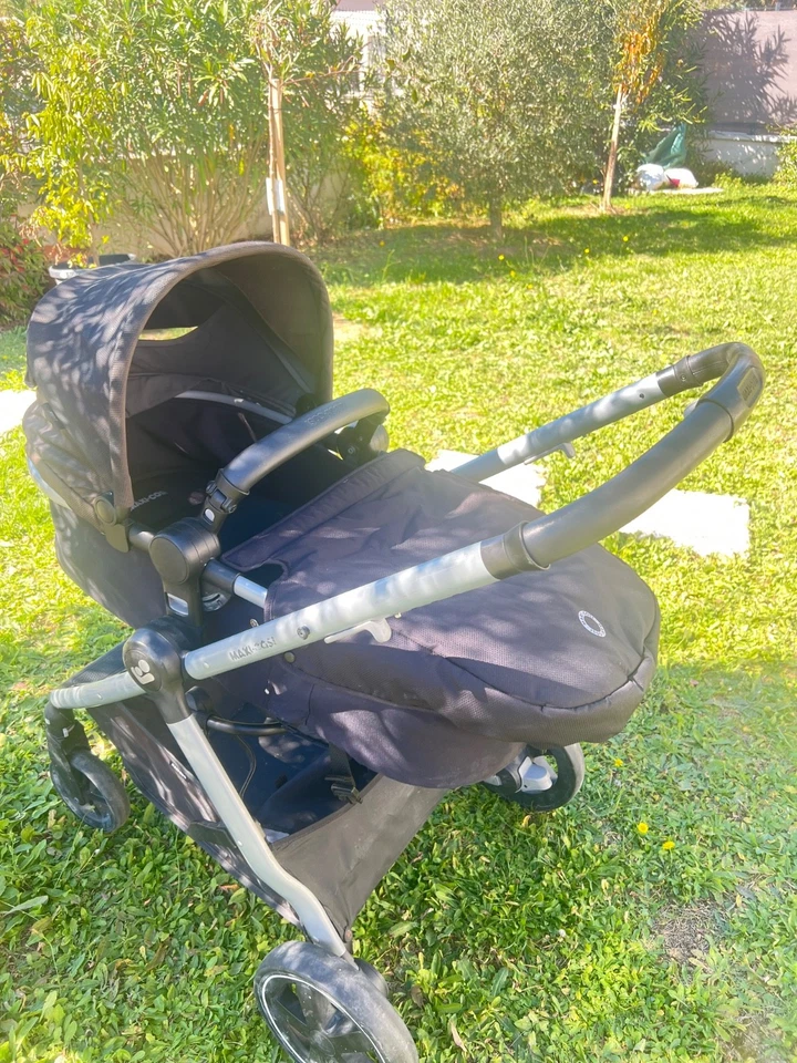 poussette bebe confort 3 en 1 noire - Photo 2/4