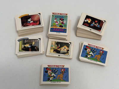VINTAGE 90 S WALT DISNEY IMPEL TRADING CARDS NEAR MINT