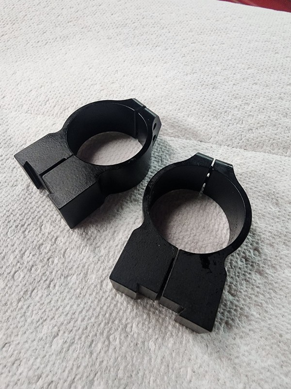 Sako 30mm dovetail  split rings 