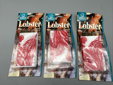 LOT 3 4 Pack Lobster Bibs Rowoco NEW SEALED Vintage - U Get 12 Bibs