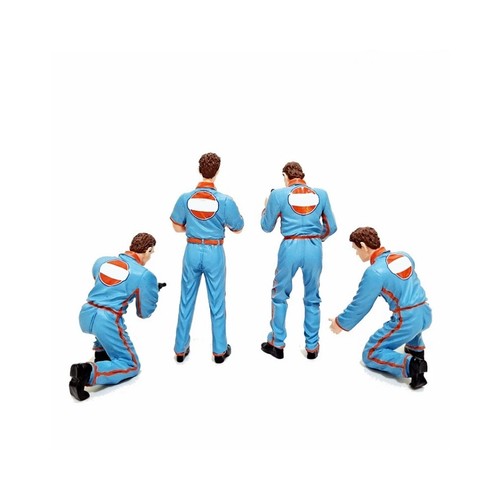 Diorama 1:18 Garage Repair Worker Figure Model Set Workshop Scene Display Model - Picture 11 of 19