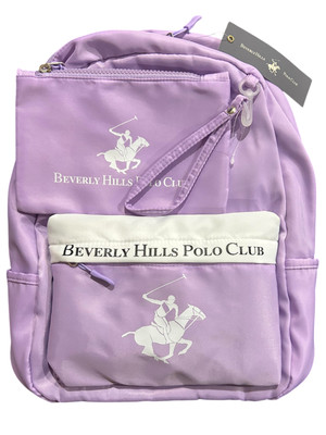 Beverly Hills Polo Club Backpack Lilac