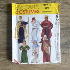 McCall's 2340 Children's Costume Sewing Pattern Vintage Original Unisex Kids