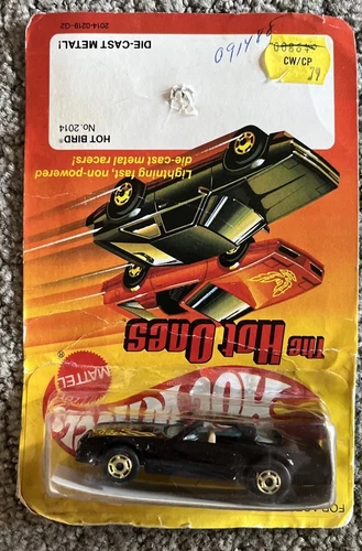 Hot Wheels Hot Bird Hot Ones #2014  Unpunched Card/ Error Upside Down Wrong Side