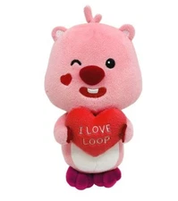 루피 Zanmang Loopy "I Love Loopy" Plush Doll Toys Character Doll 18cm Ages8+