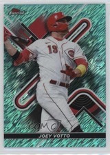 2022 Topps Finest Aqua Shimmer Refractor 169/175 Joey Votto #46 07d9