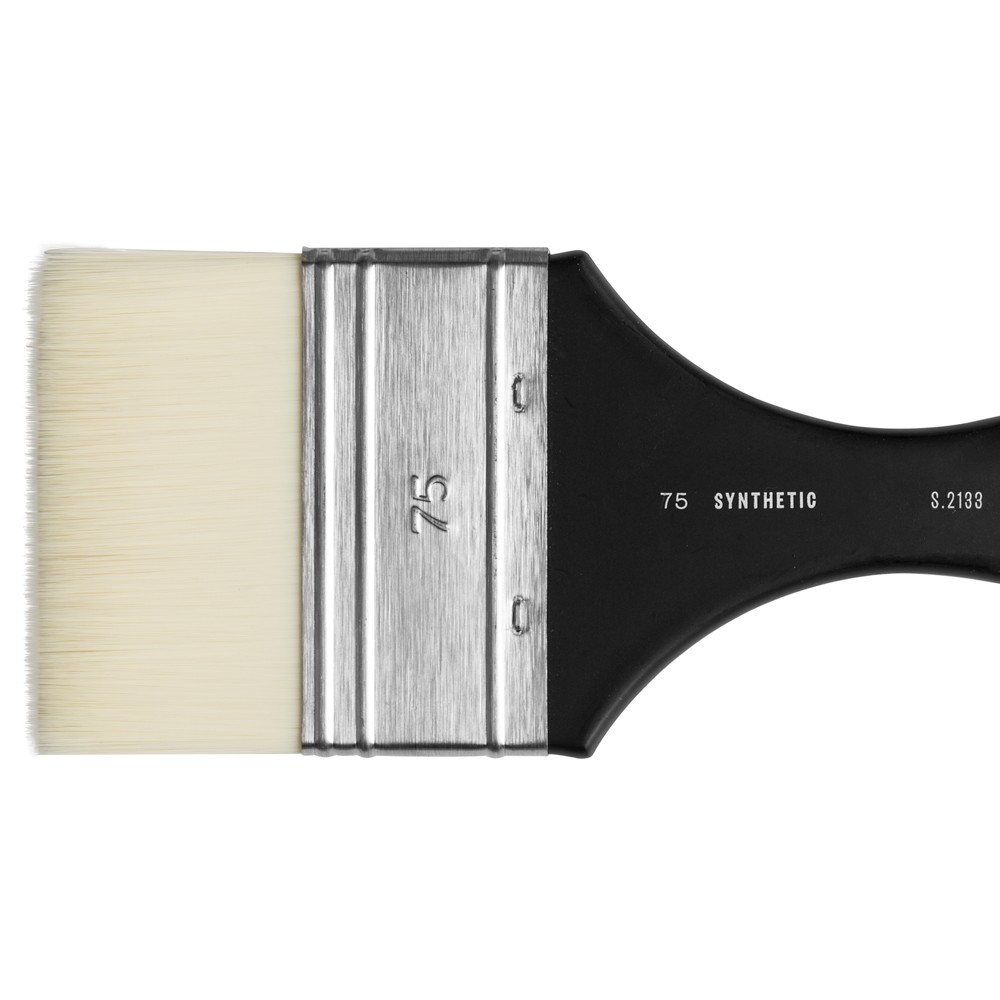 Jackson's : White Synthetic Mottler Brush : 75mm
