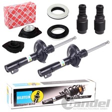 2x BILSTEIN STOSSDÄMPFER FEBI DOMLAGER VORNE passend für NISSAN MICRA III K12
