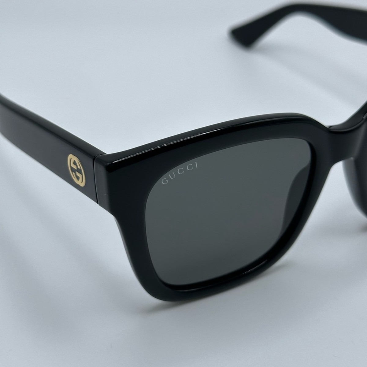 NEW GUCCI GG1338S 001 Black Smoke Authentic Women Sunglasses