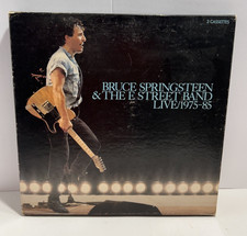 Bruce Springsteen  the E Street Band Live 1975-85 Cassette Set of 3