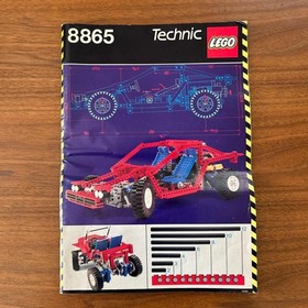 LEGO 8865 Test Car Technic 1988 Missing without Box