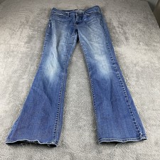 Levis Slight Curve Jeans Womens 8/29 Blue Medium Wash Low Rise