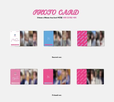 QWER 1st Mini Album [MANITO] Friend Ver. CD+64p Book+P.Card+