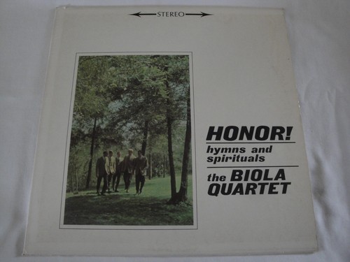 The Biola Quartet- Honor! Hymns And Spirituals, Private Press, RCA CUSTOM RECORD - Picture 1 of 2
