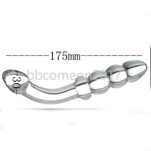 Kristall Glas Dildos Realistischer Dildo Penis Glasperlen G-Punkt Anal Butt Plug - Bild 45 von 55
