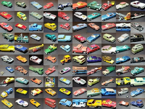 CORGI TOYS 1957-1972 Your Choice of 100 Different Husky Juniors Vintage Cars