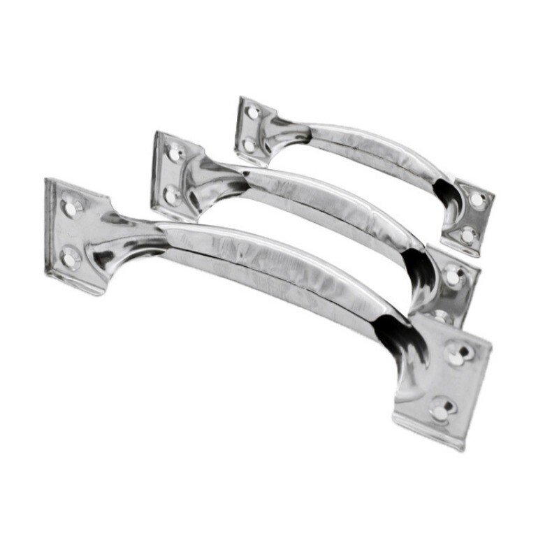 10X Stainless Steel Handle Silver Arch Shape Wood Door Pull Knobs Retro handle