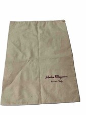 NWOT, Salvatore Ferragamo Dustbag, Single, Beige