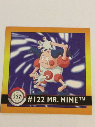 VINTAGE POKEMON STICKERS ARTBOX SERIES 1 1999 pack fresh - take your pick - Picture 208 of 253