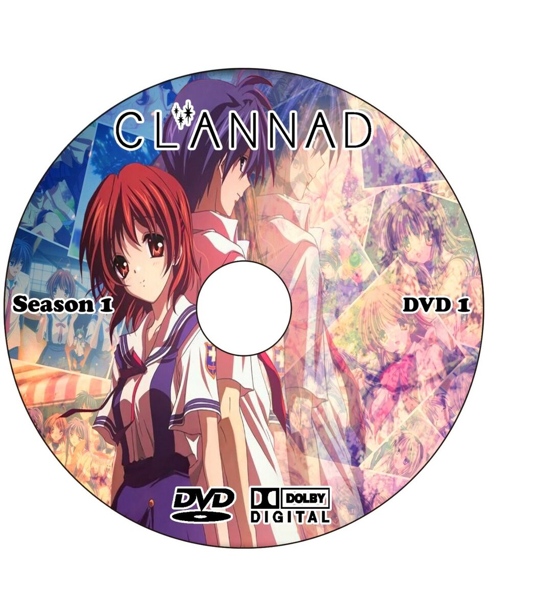 ANIME, CLANNAD, 1st & AFTER STORY+ MOVIE ,1-44+5+1 EPISODE, 7 DVD,  ENG-AUDIO