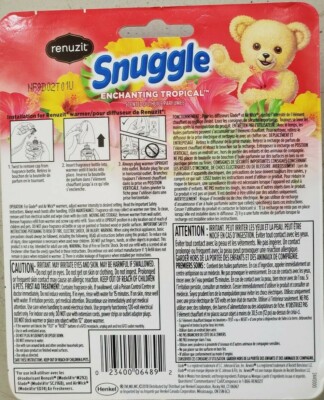 12 Renuzit Snuggle Air Scented Oil Refills – Enchanting Tropical, 6 Pk Bottles (Pack Of 12 Total)