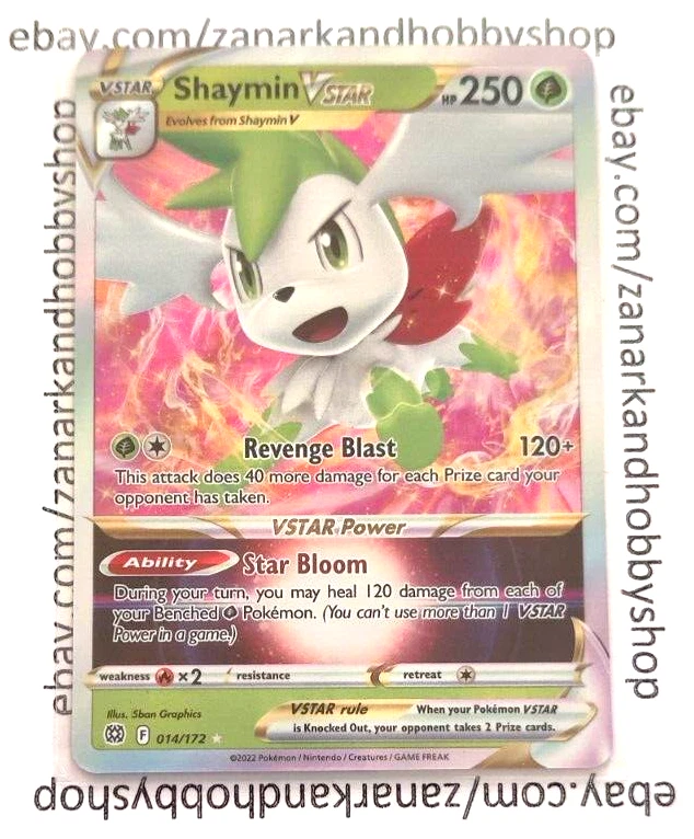 Shaymin VSTAR 014/172 Swsh09: Brilliant Stars for sale | eBay