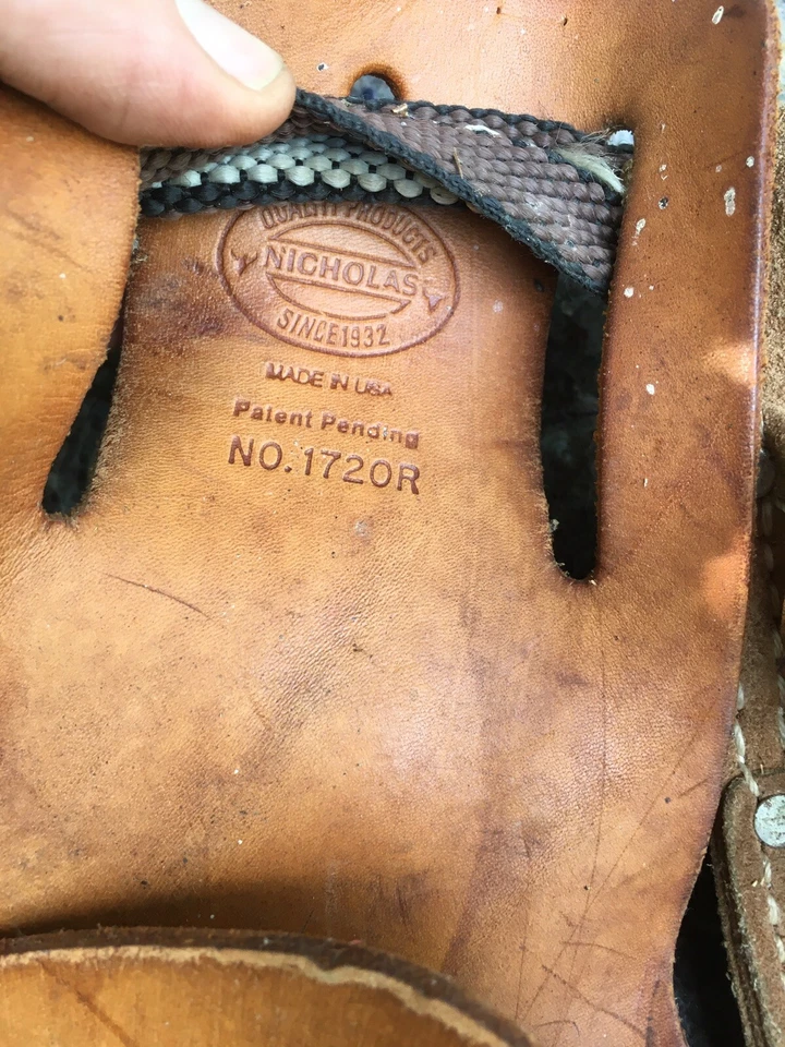 🔥Coldre NICHOLAS 100% COURO FERRAMENTA CINTO BROCA COURO BOVINO CARPINTEIROS DIVISÃO PESADA - Imagem 3 de 4