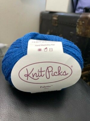 Knit Picks Palette Yarn Peruvian Highland Wool - 231 yards - Blue New!!!