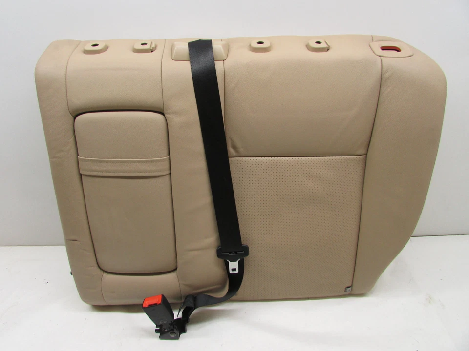 Land Rover LR2 2008 asiento superior trasero izquierdo cojín cuero tostado OEM 08 09 10 Foto 2 de 4