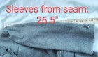 46 Savile Row mens gray Blazer 46L, 100% Wool Sport Coat Jacket, Length 32.5" — photo 9