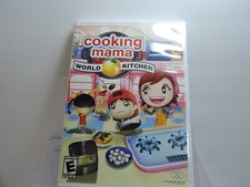 Wii Cooking mama world kitchen Disc and manual
